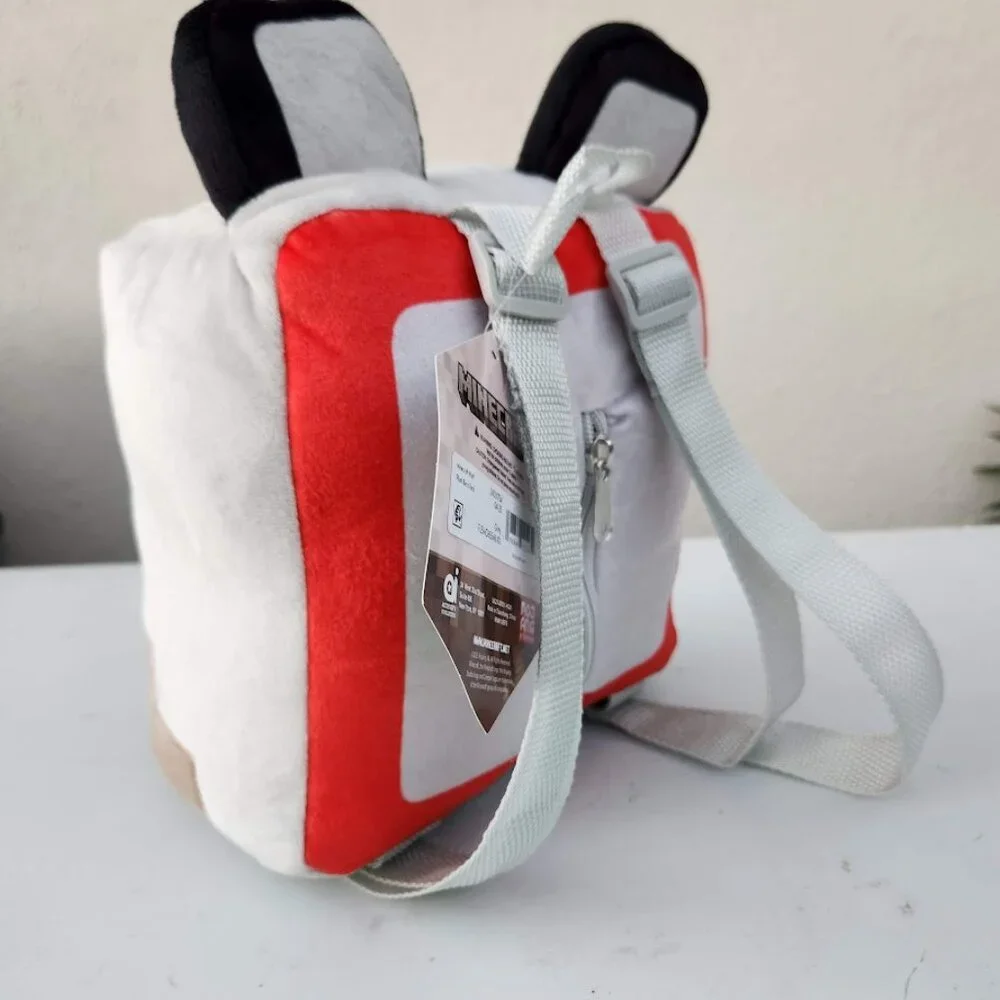 NEW Minecraft Wolf Large Plush Backpack 12.5